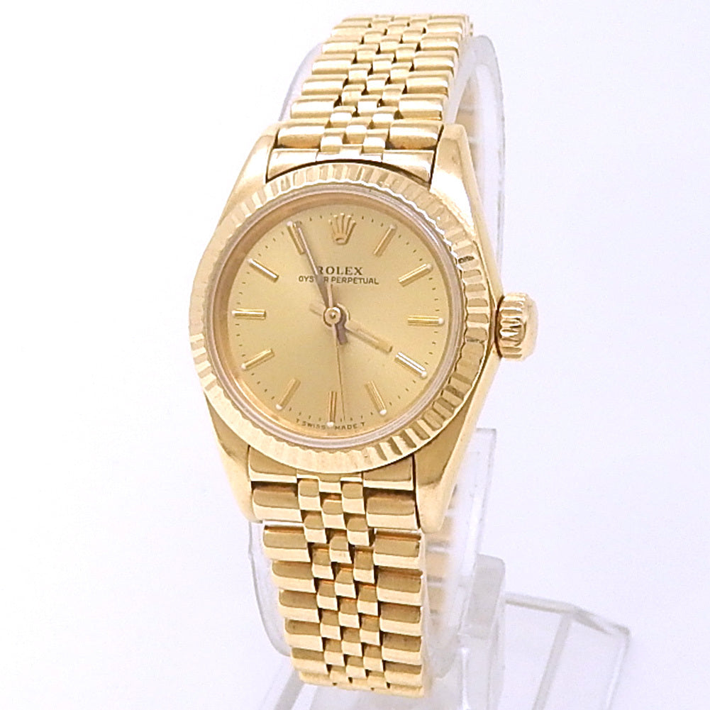 Rolex Oyster Perpetual Yellow Gold