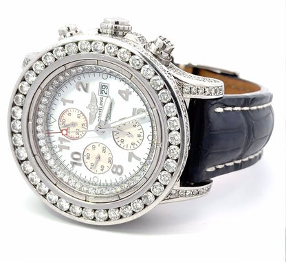 Mens Breitling Super Avenger Chronograph Diamond Watch