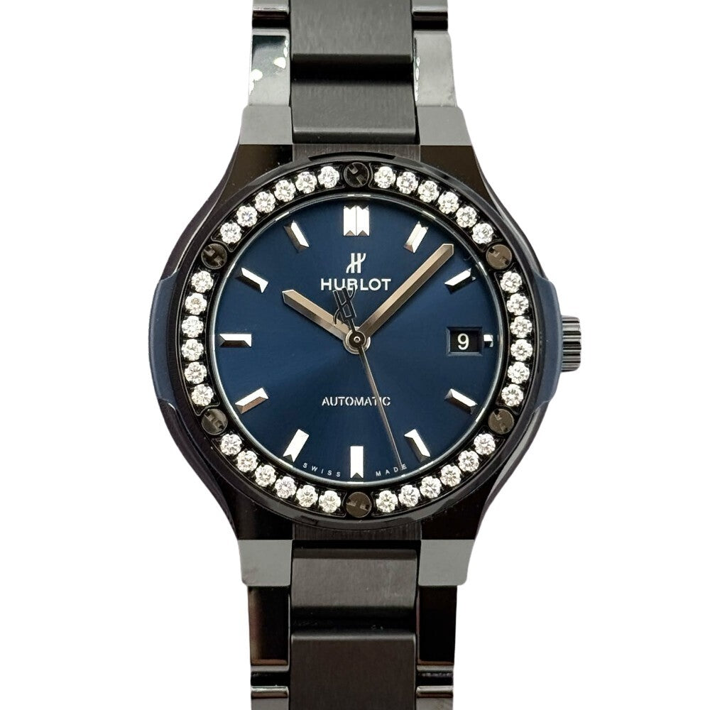 Hublot Classic Fusion Blue 38 568.Cm.7170.Cm.1204 Ceramic