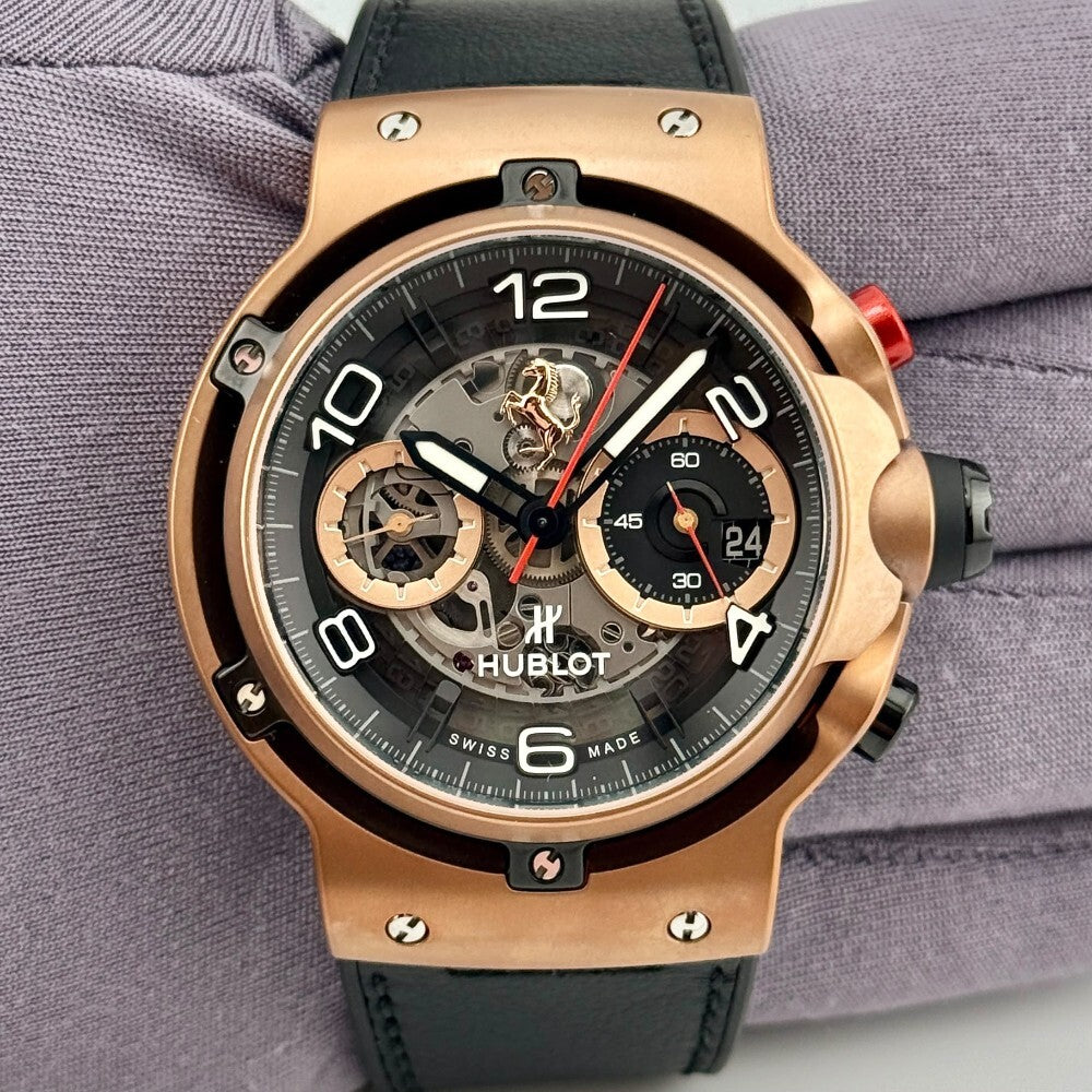 Hublot Classic Fusion Ferrari Gt Chronograph 45 526.Ox.0124.Vr Rose Gold