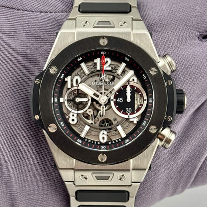Hublot Big Bang Unico Chronograph 45 411.Nm.1170.Nm Titanium