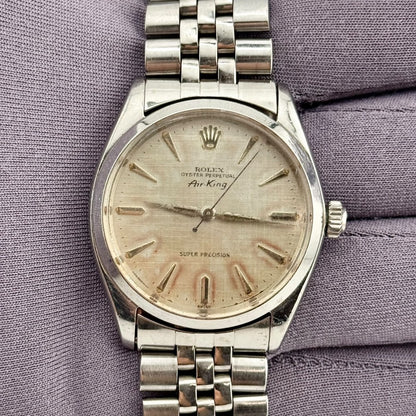 Rolex Air-King 5500 Stainless Steel