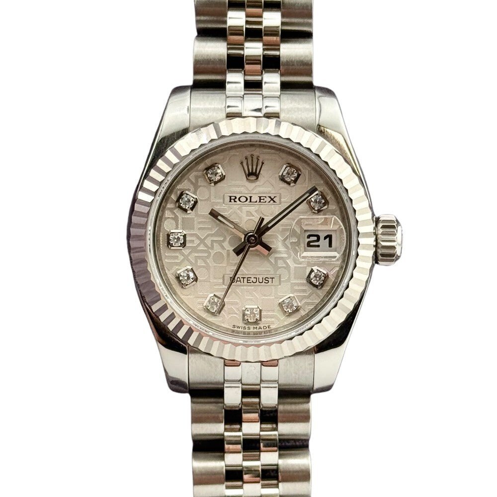 Rolex Datejust Lady 26Mm 179174 Steel And White Gold