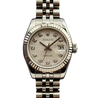 Rolex Datejust Lady 26Mm 179174 Steel And White Gold
