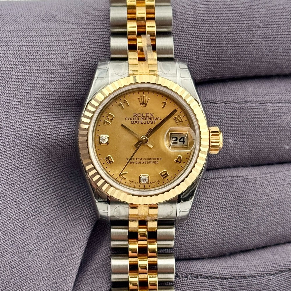 Rolex Datejust Lady 26Mm 179173 Steel And Yellow Gold