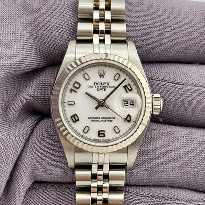 Rolex Datejust Lady 26Mm 79174 Steel And White Gold