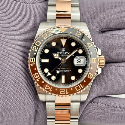 Rolex Gmt-Master Ii 126711Chnr Steel And Rose Gold