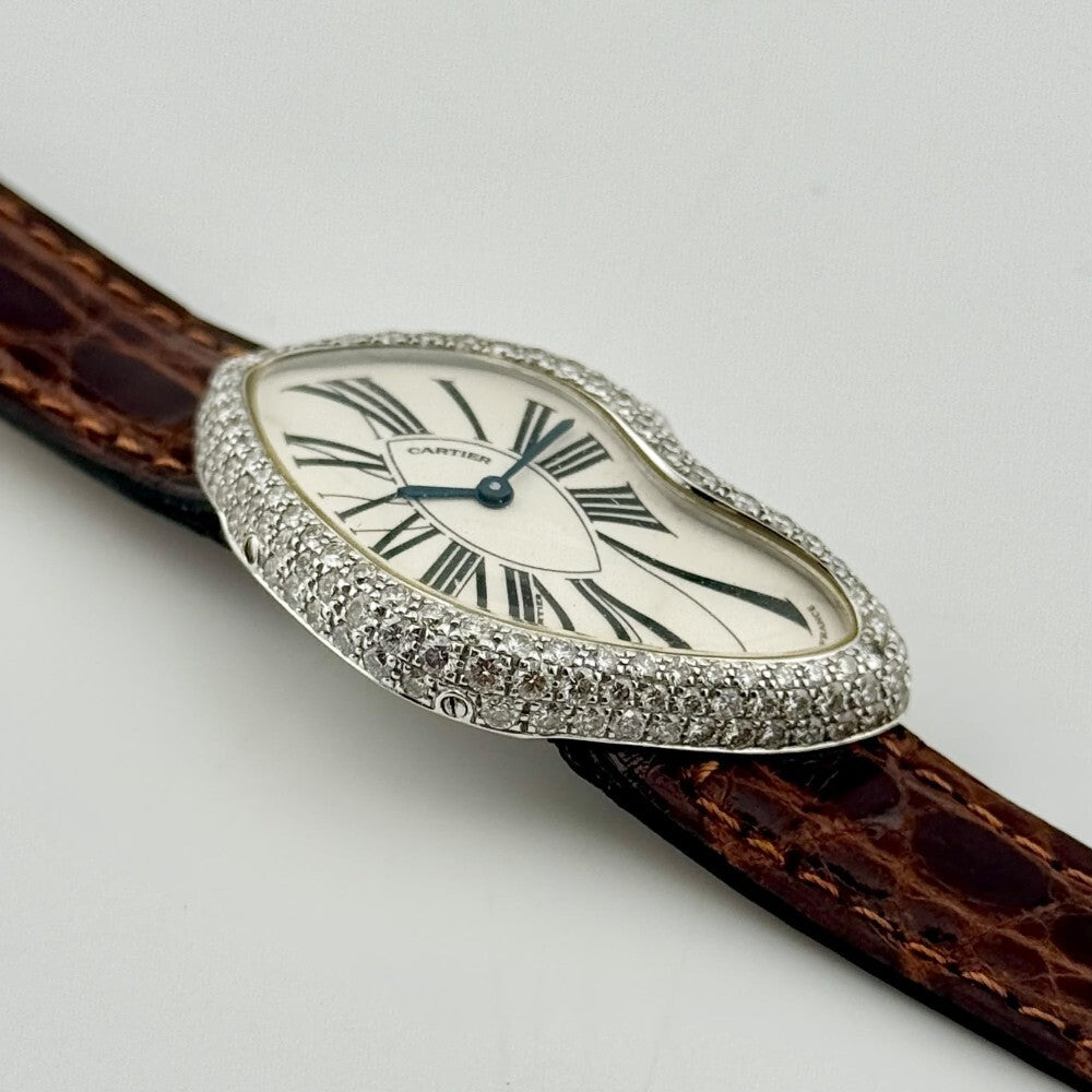 Cartier Crash 2462 White Gold