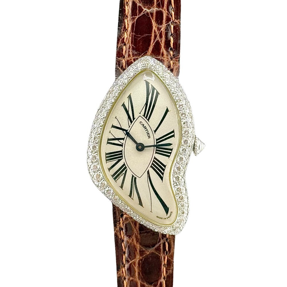 Cartier Crash 2462 White Gold