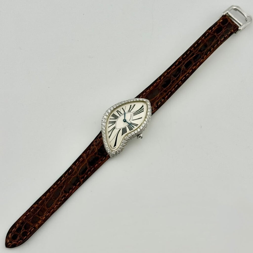 Cartier Crash 2462 White Gold