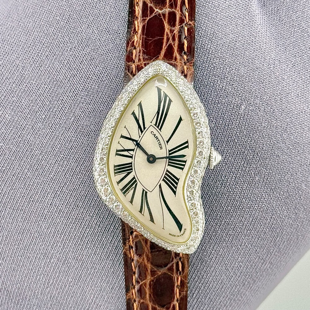 Cartier Crash 2462 White Gold