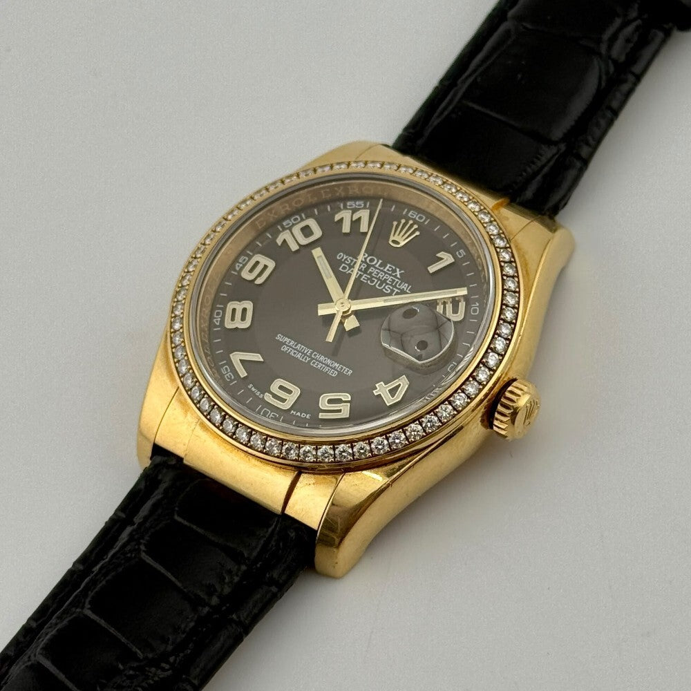 Rolex Datejust 36Mm 116188 Yellow Gold