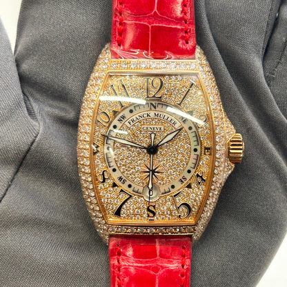 Franck Muller Cintree Curvex Mariner 7080 Sc Dt D Cd Rose Gold