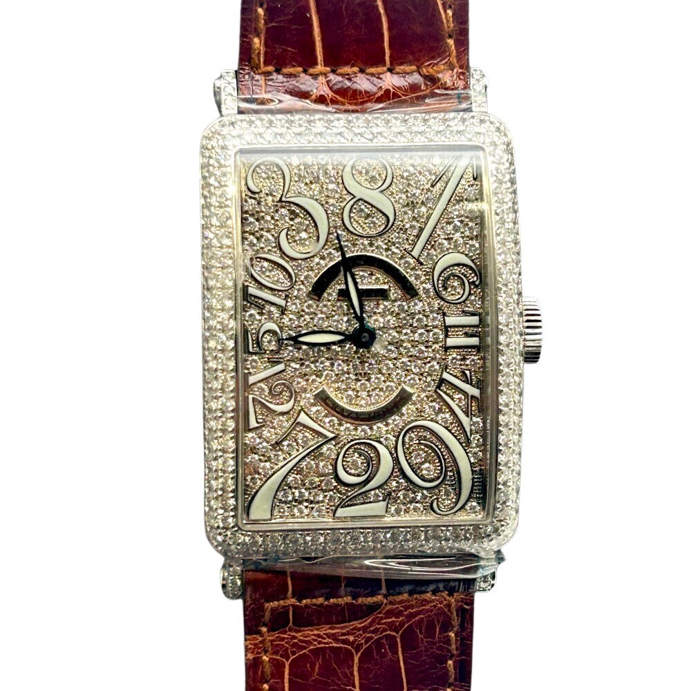 Franck Muller Long Island Crazy Hours 1200 Ch D Cd White Gold