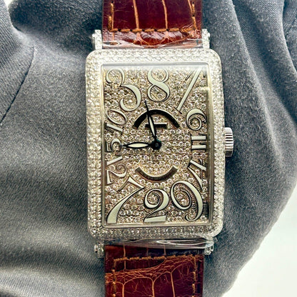 Franck Muller Long Island Crazy Hours 1200 Ch D Cd White Gold