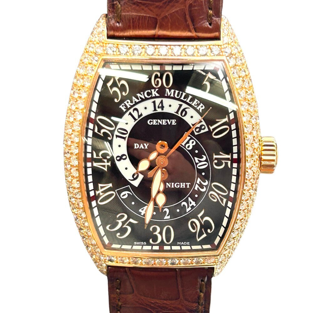 Franck Muller Cintree Curvex Day / Night 7880 Dh R D Rose Gold