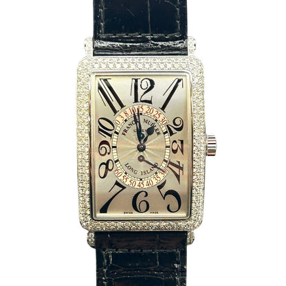 Franck Muller Long Island 1100 Ds R D White Gold
