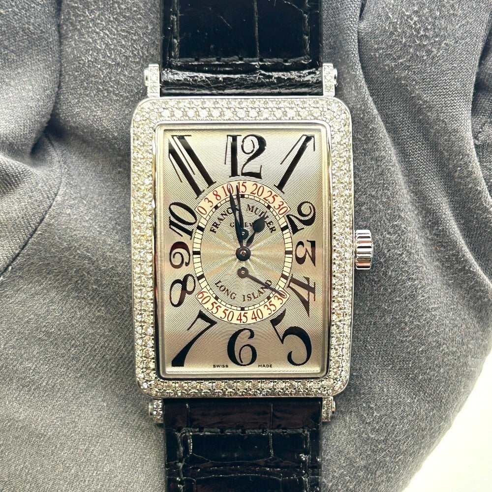 Franck Muller Long Island 1100 Ds R D White Gold