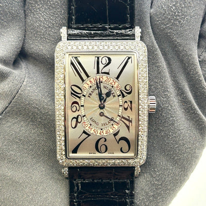 Franck Muller Long Island 1100 Ds R D White Gold