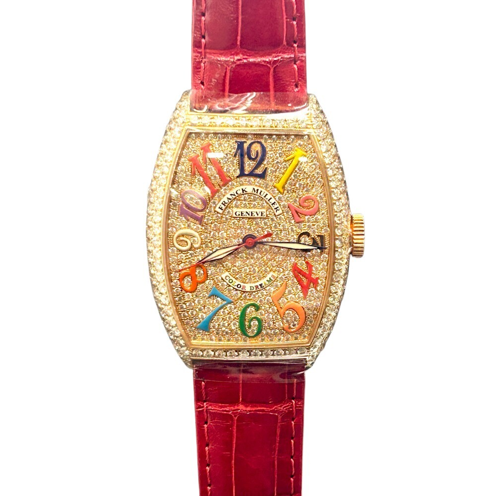 Franck Muller Cintree Curvex Color Dreams 5850 Sc Col Drm D Cd Rose Gold