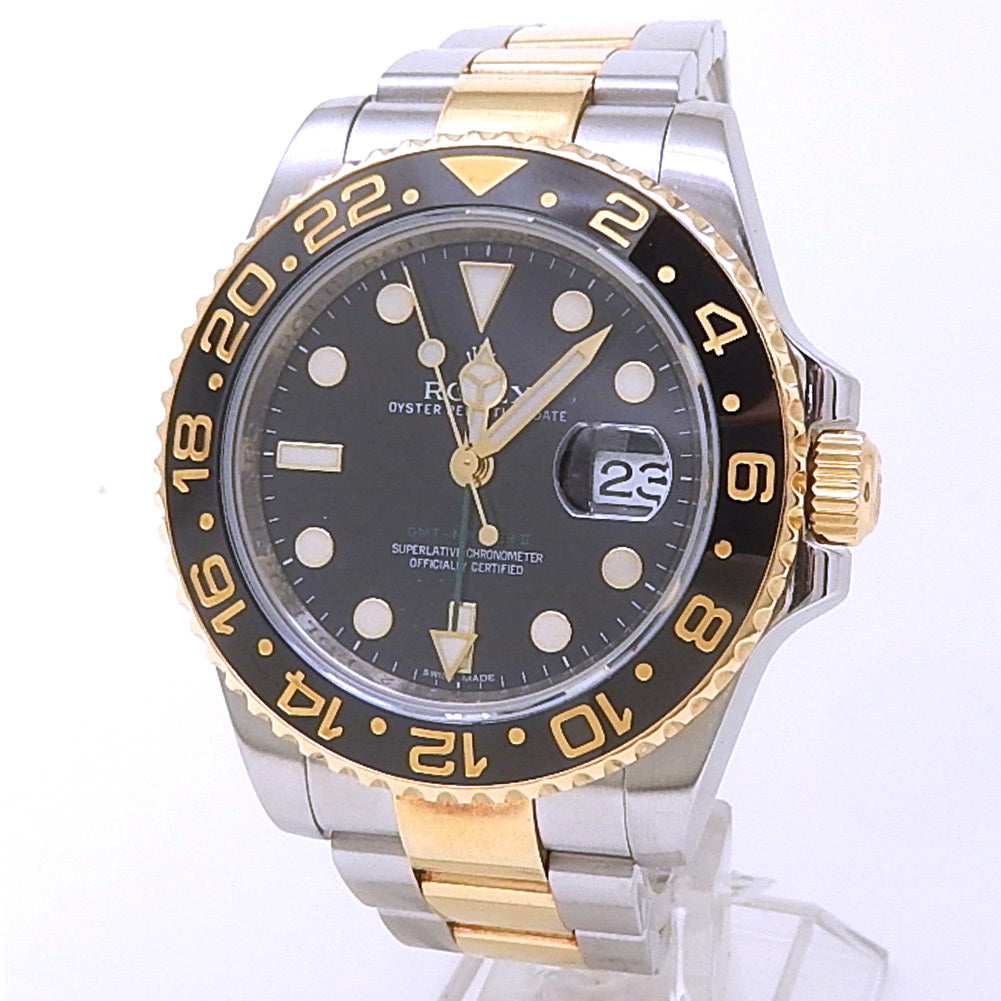 Rolex Gmt-Master Ii Stainless Steel & Yellow Gold