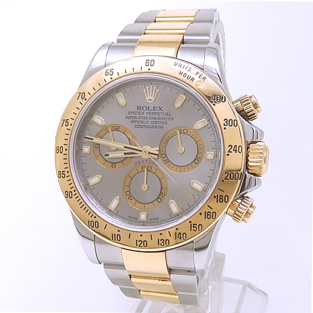 Rolex Daytona Stainless Steel & Yellow Gold