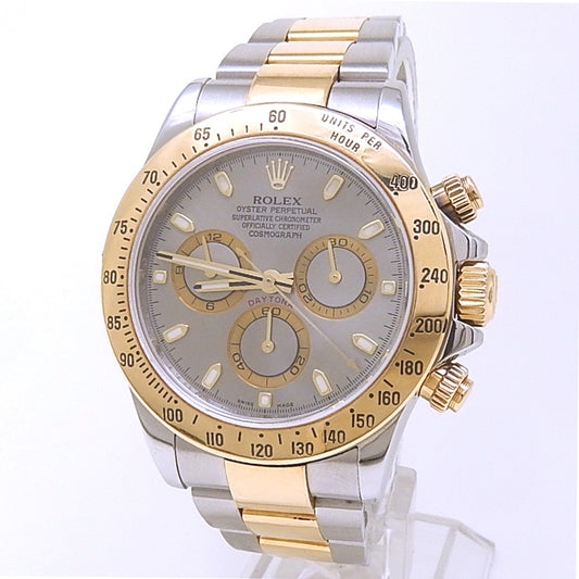 Rolex Daytona Stainless Steel & Yellow Gold