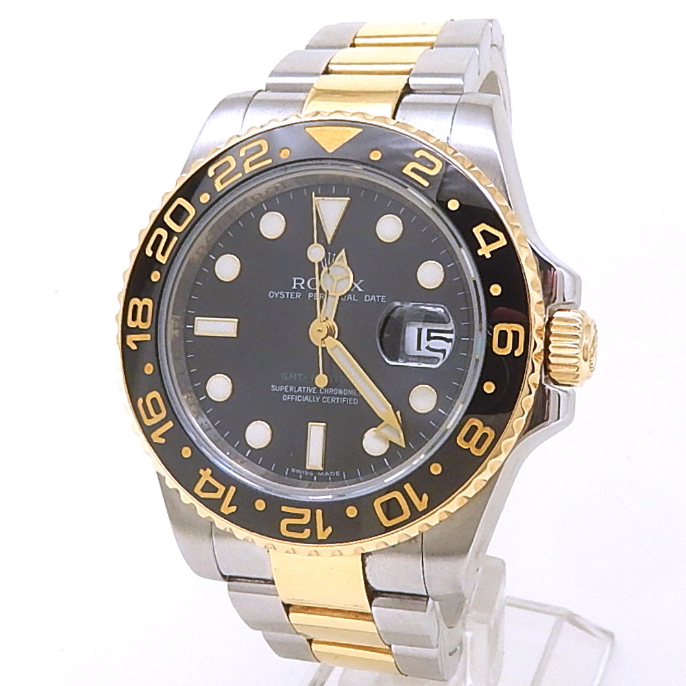 Rolex Gmt-Master Ii Stainless Steel & Yellow Gold