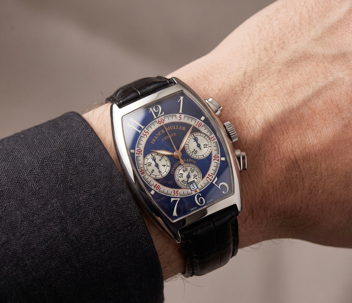 Franck Muller Cintree Curvex Chronograph Watch