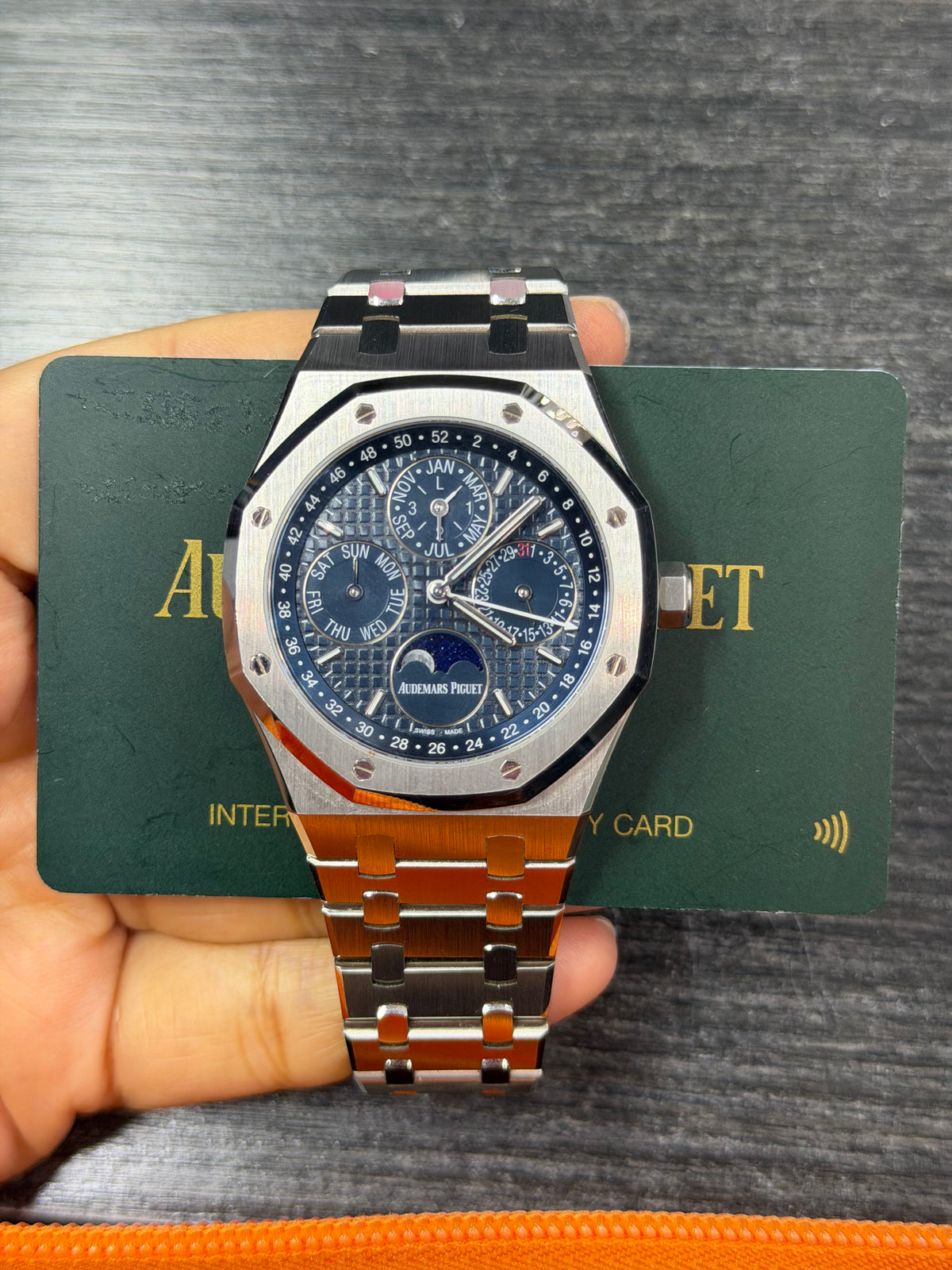 Audemars Piguet Royal Oak Perpetual Calendar Stainless Steel Watch