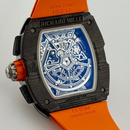 Richard Mille Split-Seconds Limited Edition Rm65-01 Carbon Tpt