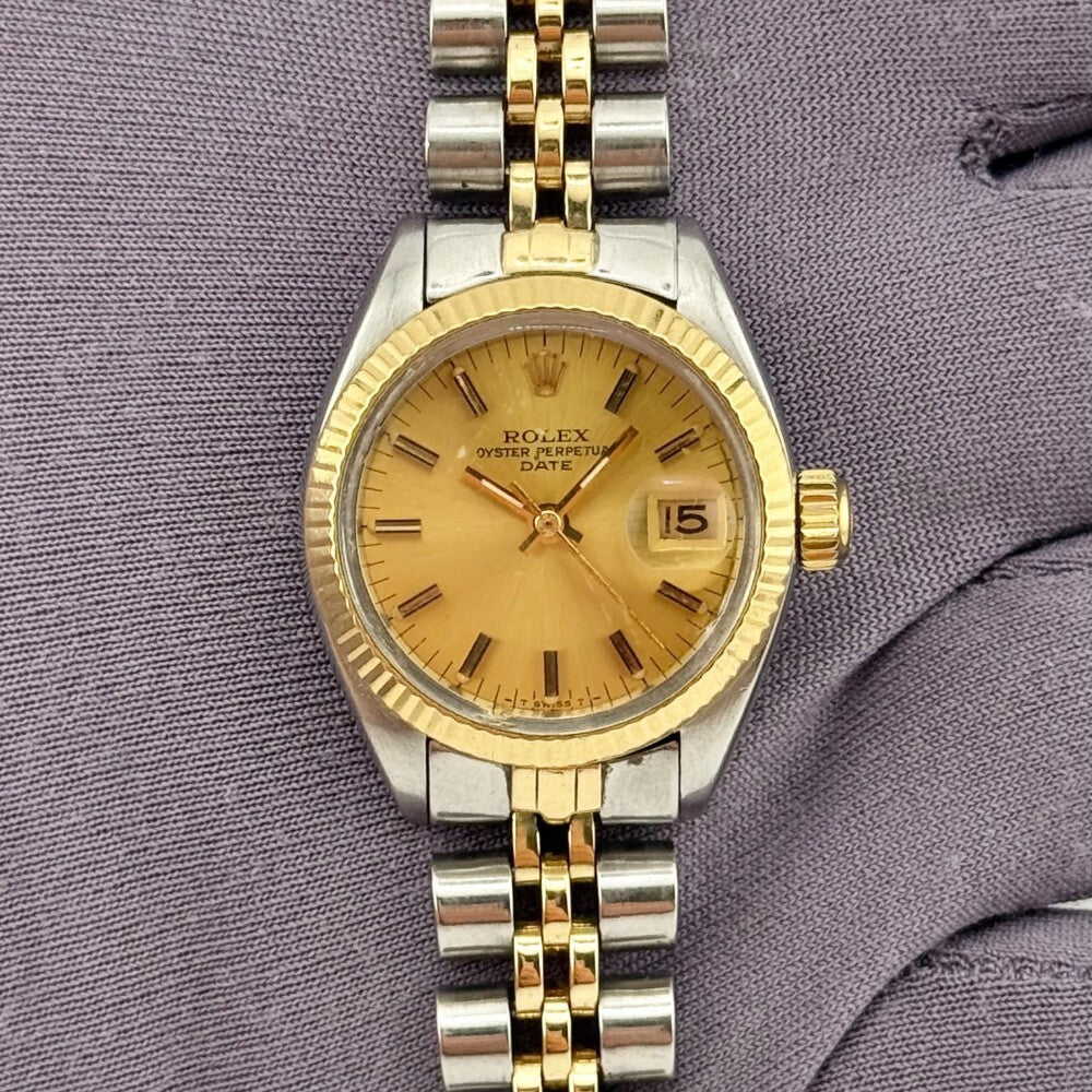 Rolex Date Lady 6916 Steel And Yellow Gold