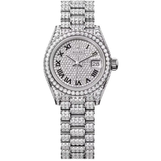 Rolex Datejust Lady 28Mm 279459Rbr White Gold