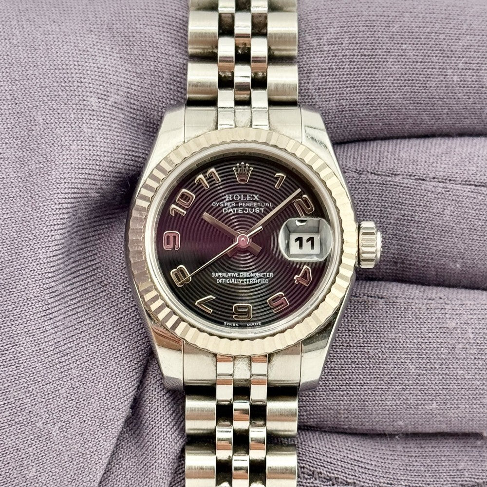Rolex Datejust Lady 26Mm 179174 Steel And White Gold