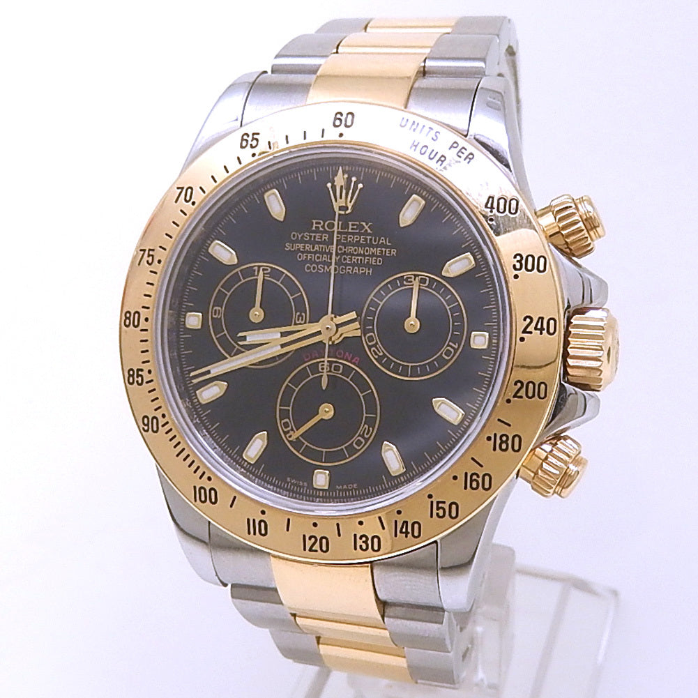 Rolex Daytona Stainless Steel & Yellow Gold