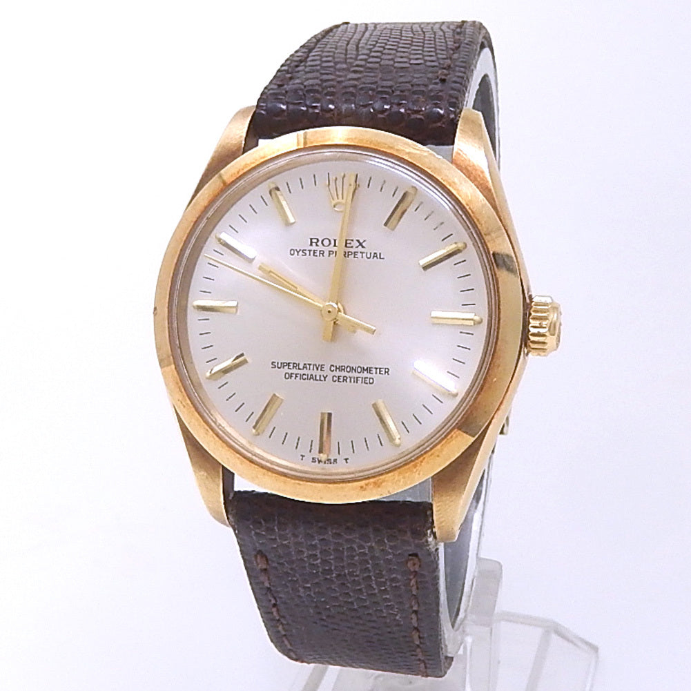 Rolex Oyster Perpetual LEATHER