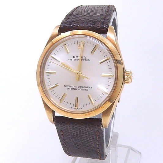 Rolex Oyster Perpetual LEATHER
