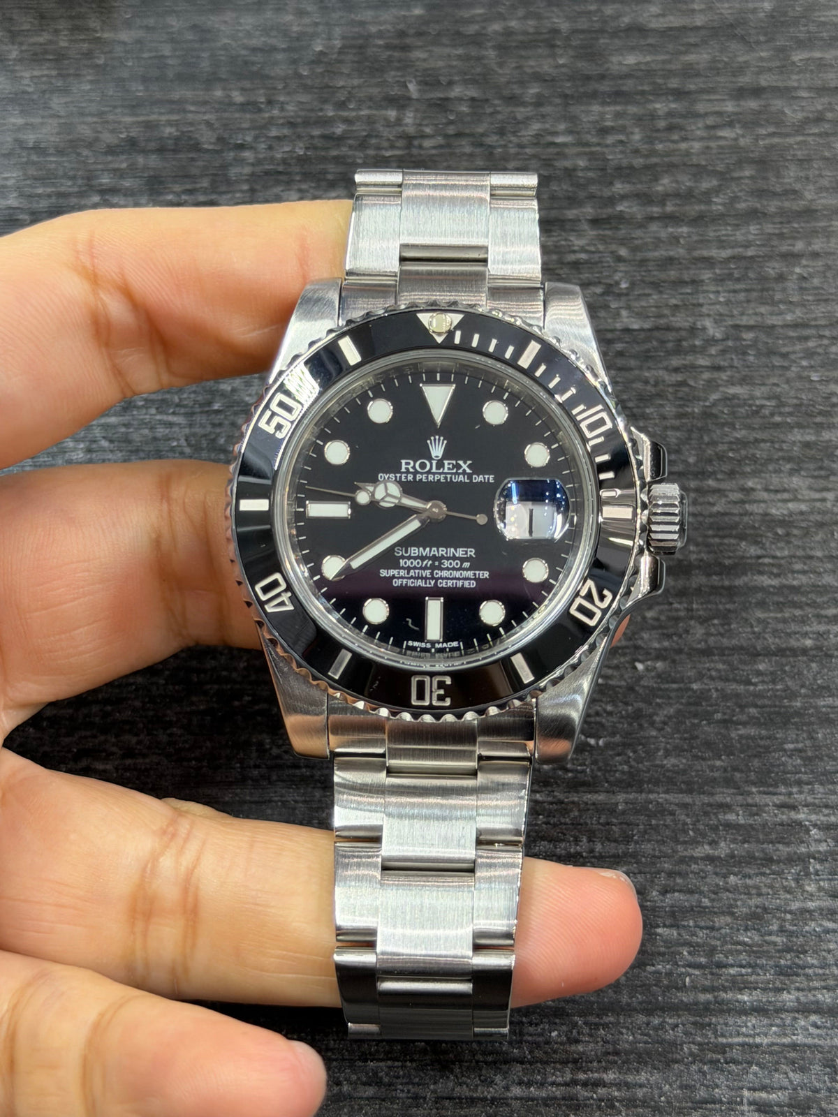 Rolex Submariner Stainless Steel Watch