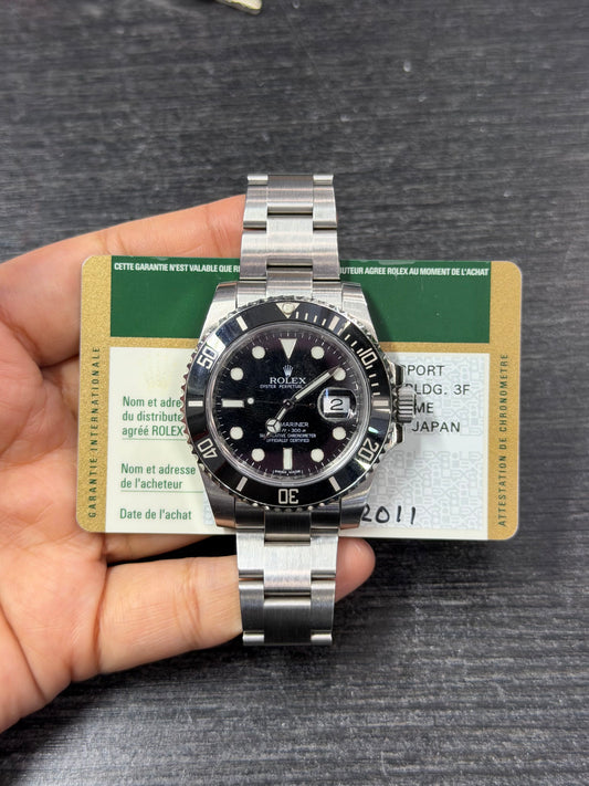 Rolex Submariner Stainless Steel Watch