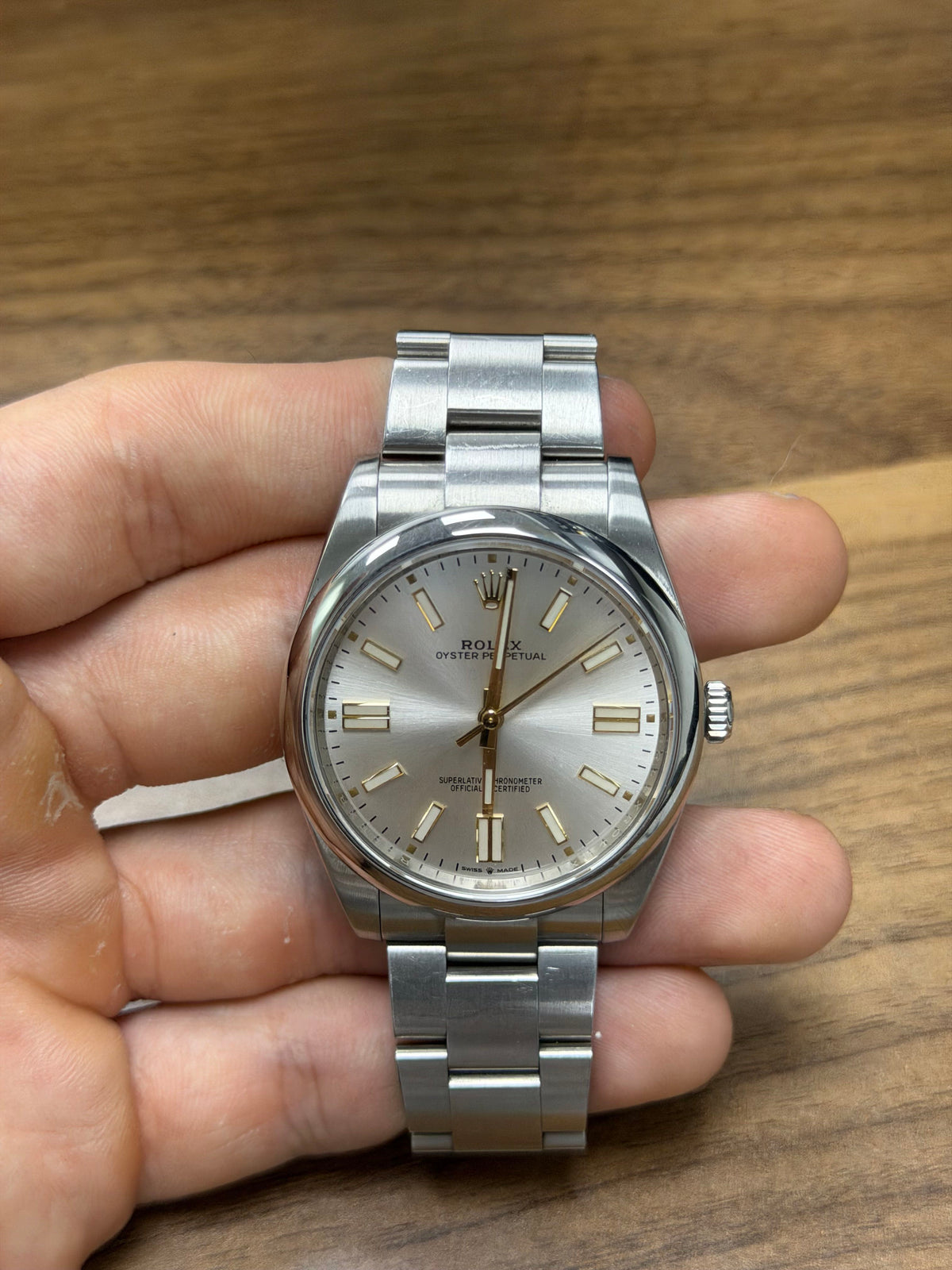 Rolex Oyster Perpetual 41 Stainless Steel Watch