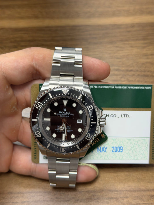 Rolex Sea-Dweller Deepsea Stainless Steel Watch