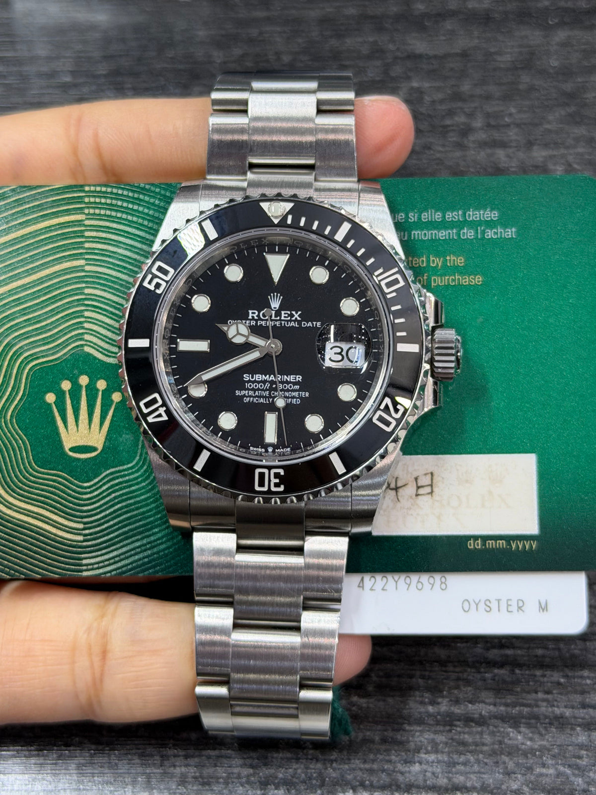 Rolex Submariner Stainless Steel Watch