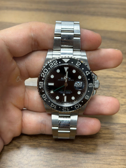 Rolex Gmt-Master Ii Stainless Steel Watch