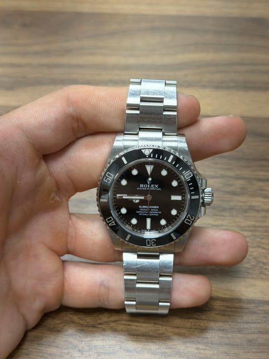 Rolex Submariner No-Date Stainless Steel Watch