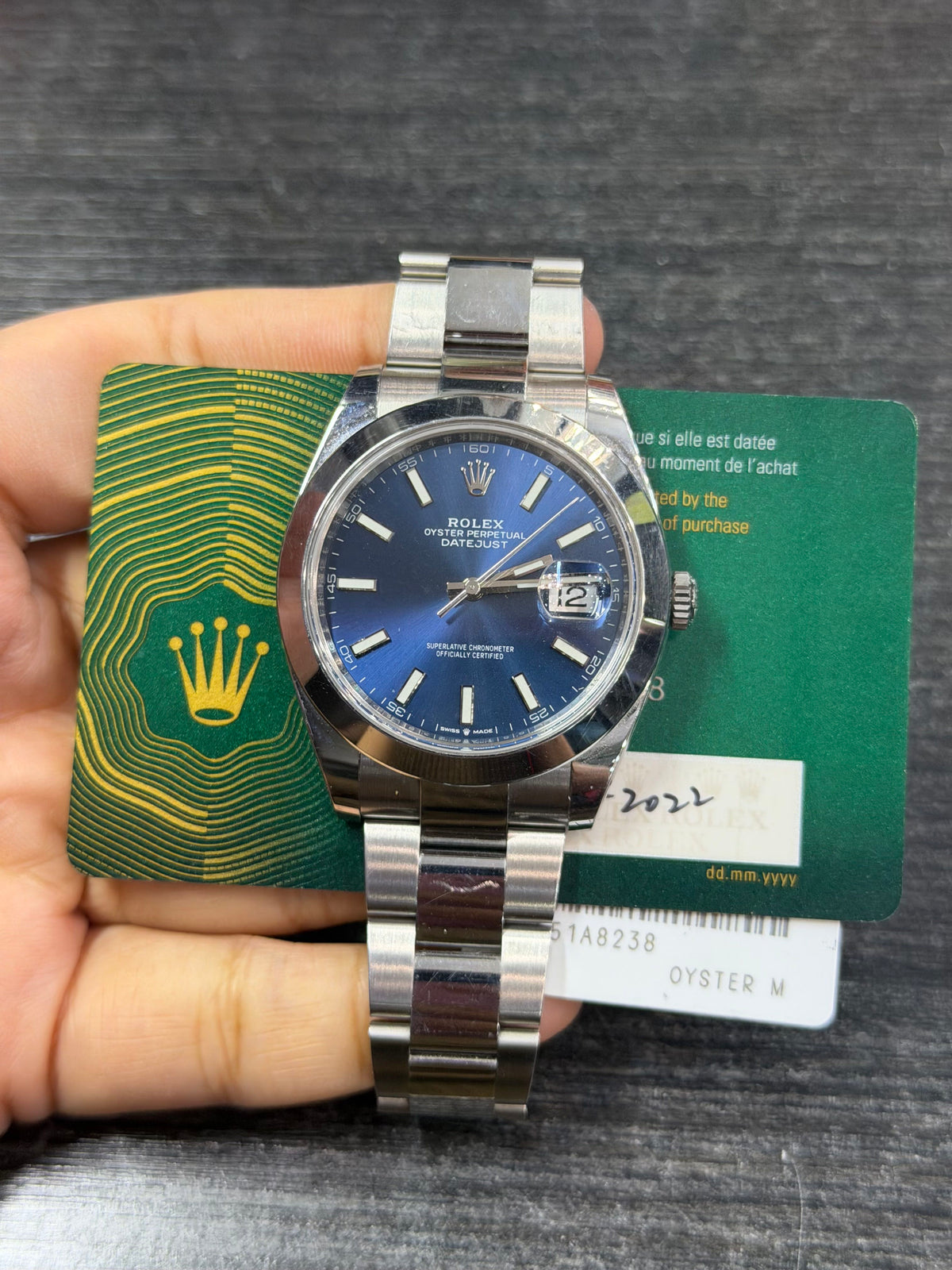 Rolex Datejust 41 Stainless Steel Watch