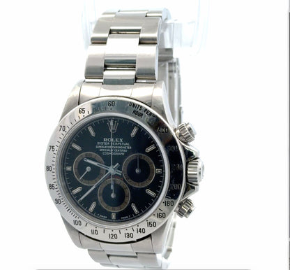 Rare Mens Rolex Daytona Zenith Patrizzi Dial Chronograph Watch