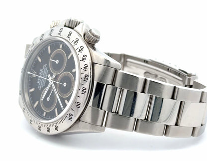Rare Mens Rolex Daytona Zenith Patrizzi Dial Chronograph Watch