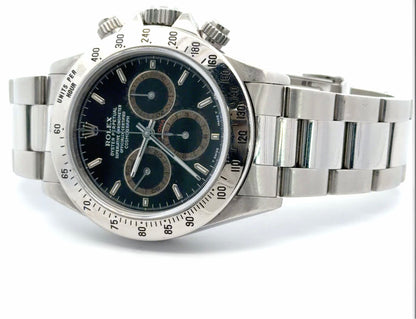 Rare Mens Rolex Daytona Zenith Patrizzi Dial Chronograph Watch