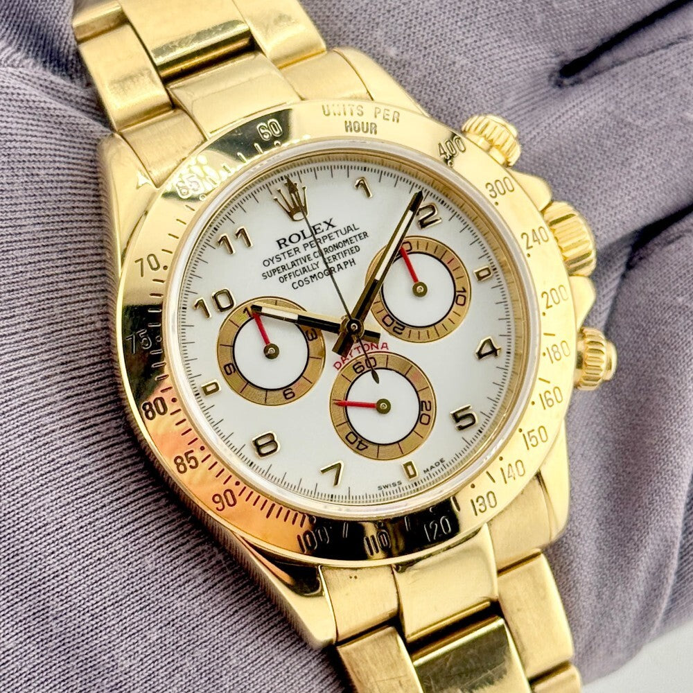 Rolex Daytona 116528 Yellow Gold