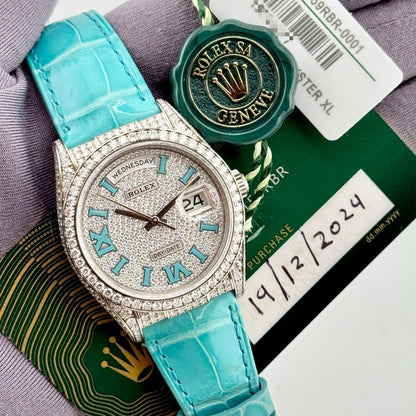 Rolex Day-Date 36Mm 128159Rbr White Gold
